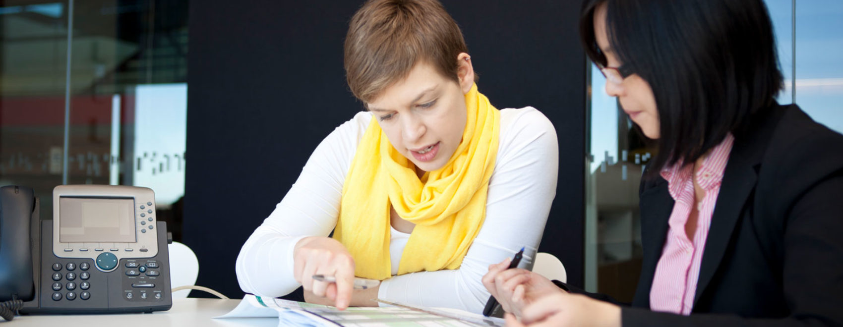 patient with insurance paperwork